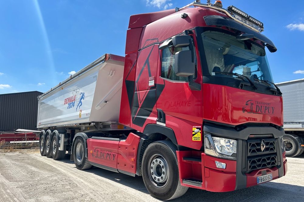 Camion benne Transport Dupuy 1