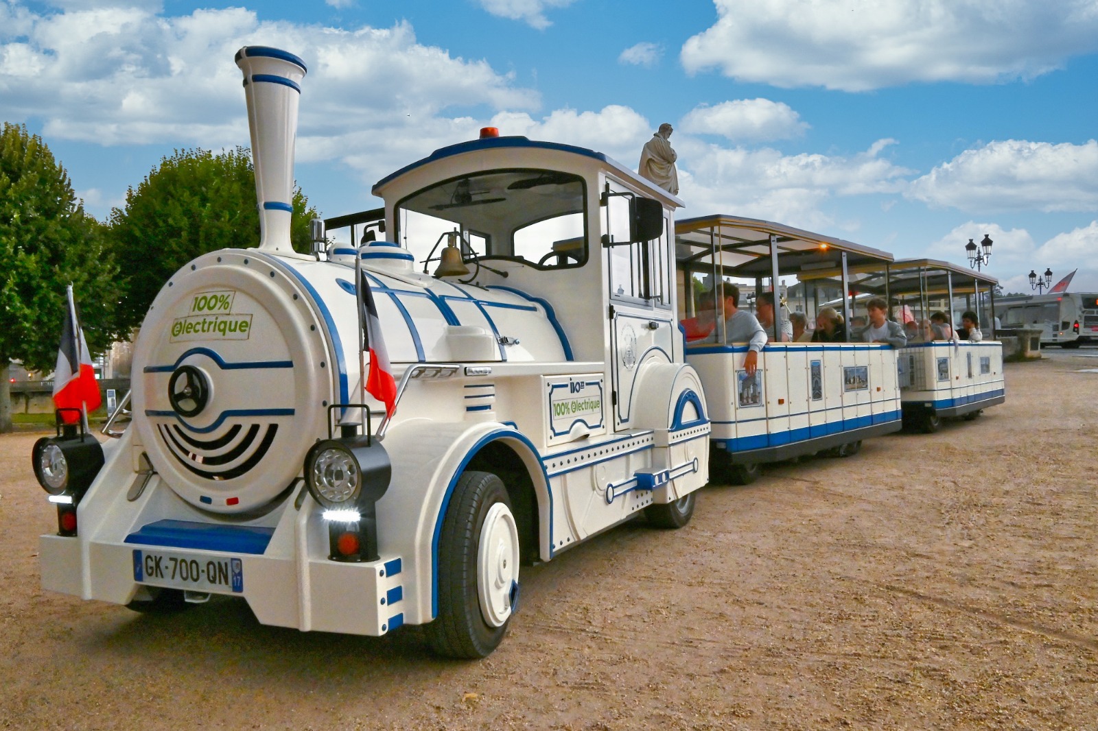 Photo Petit train après retouches