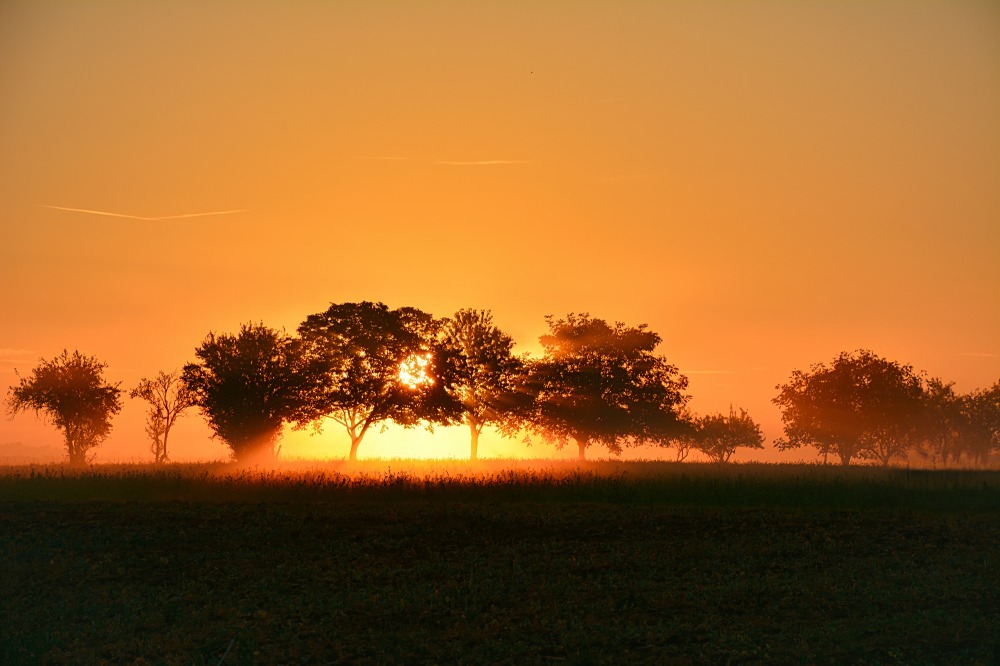 Lever de soleil sur la vallée de la Charente 2