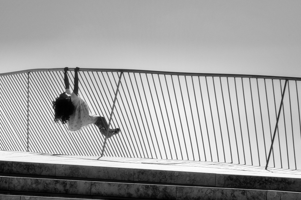 The suspended child