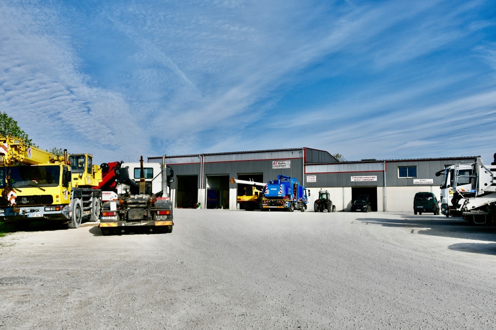 Photo des bâtiments de l'entreprise GT Hydro à Cognac
